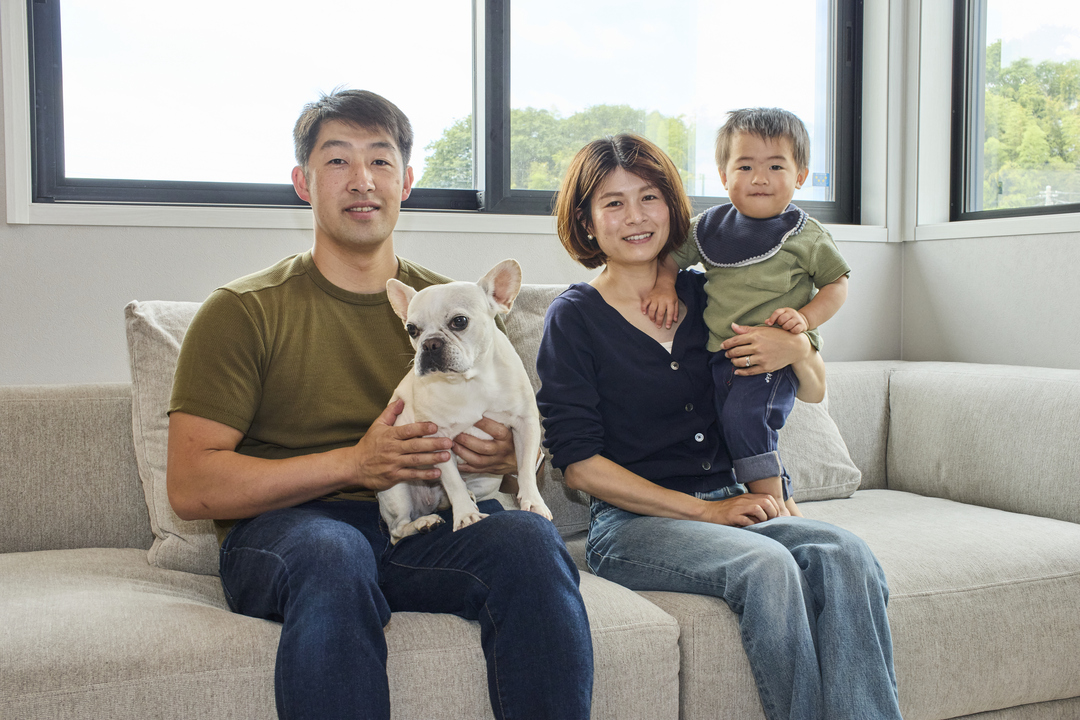 仕事の疲れを癒す最高のマイホームを実現したKさん