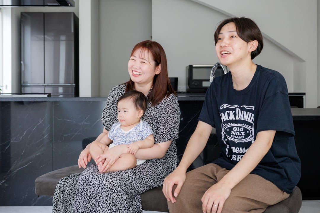家づくりを考え始めたきっかけを、笑顔で語ってくださいました
