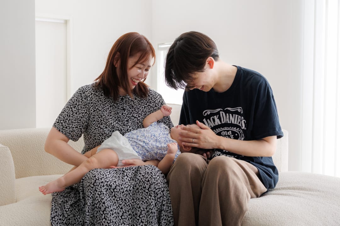 とんとん拍子で進んだ家づくり。その先には、こんな素敵な笑顔が待っていました