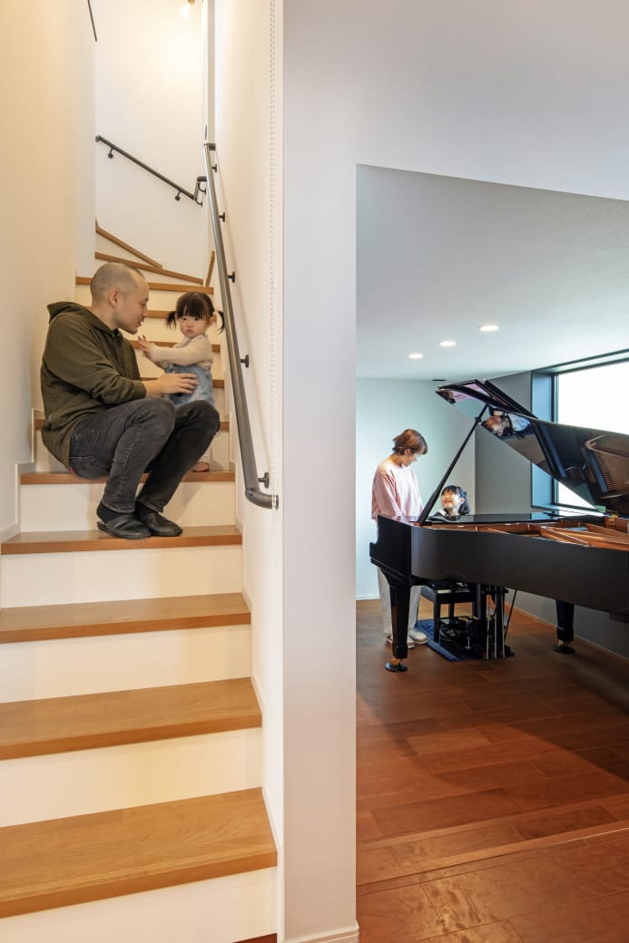 アイ工務店ならではのこだわりの詰まったスキップフロア