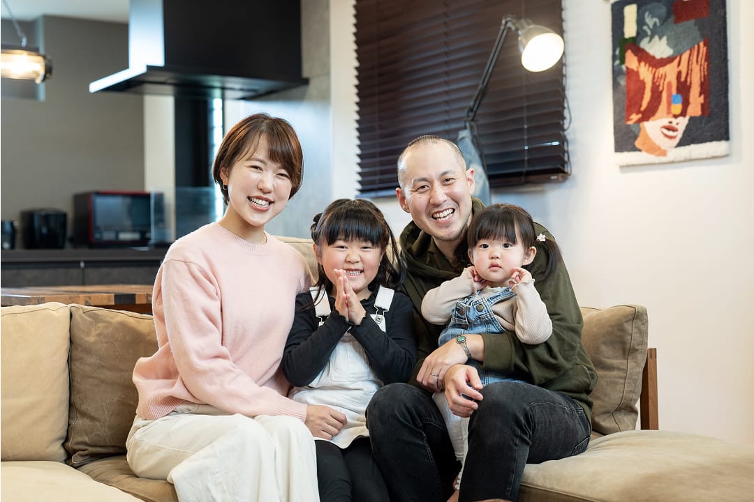 100点満点の家づくりをされたIさんご家族は笑顔あふれる毎日を送られています。