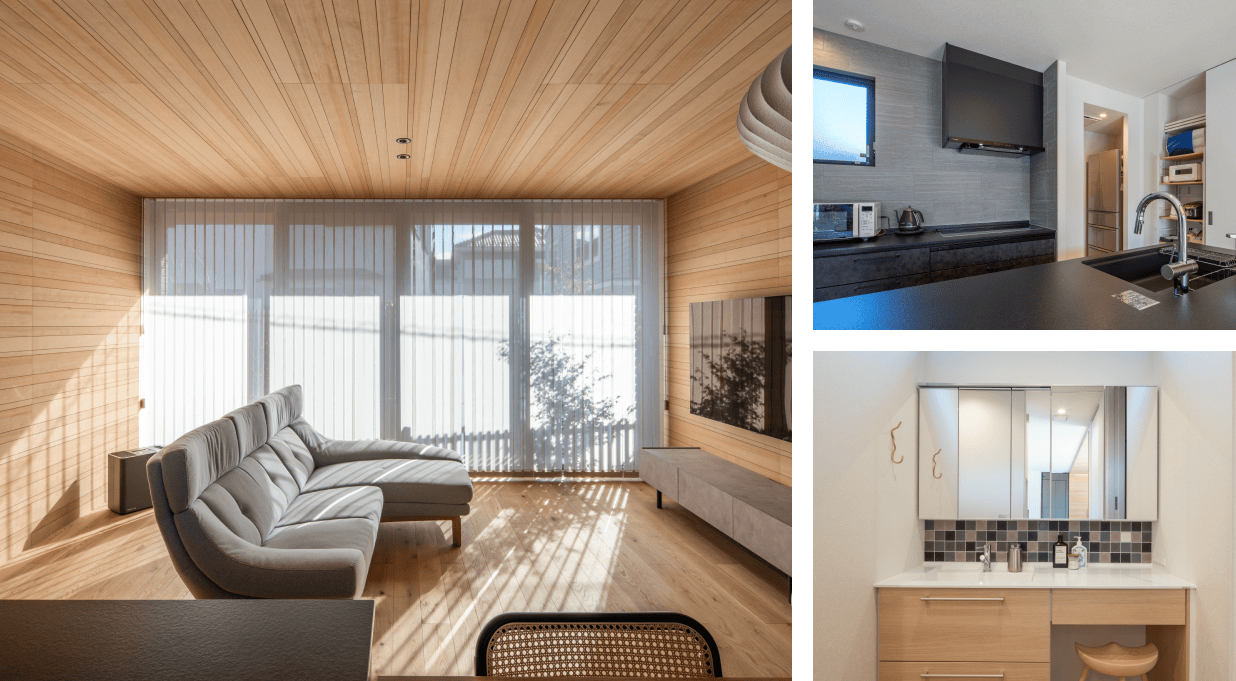 寒さと不便さに悩んだ賃貸生活から一転。デザインも家事動線も諦めない、夫婦の理想を叶えた家づくり