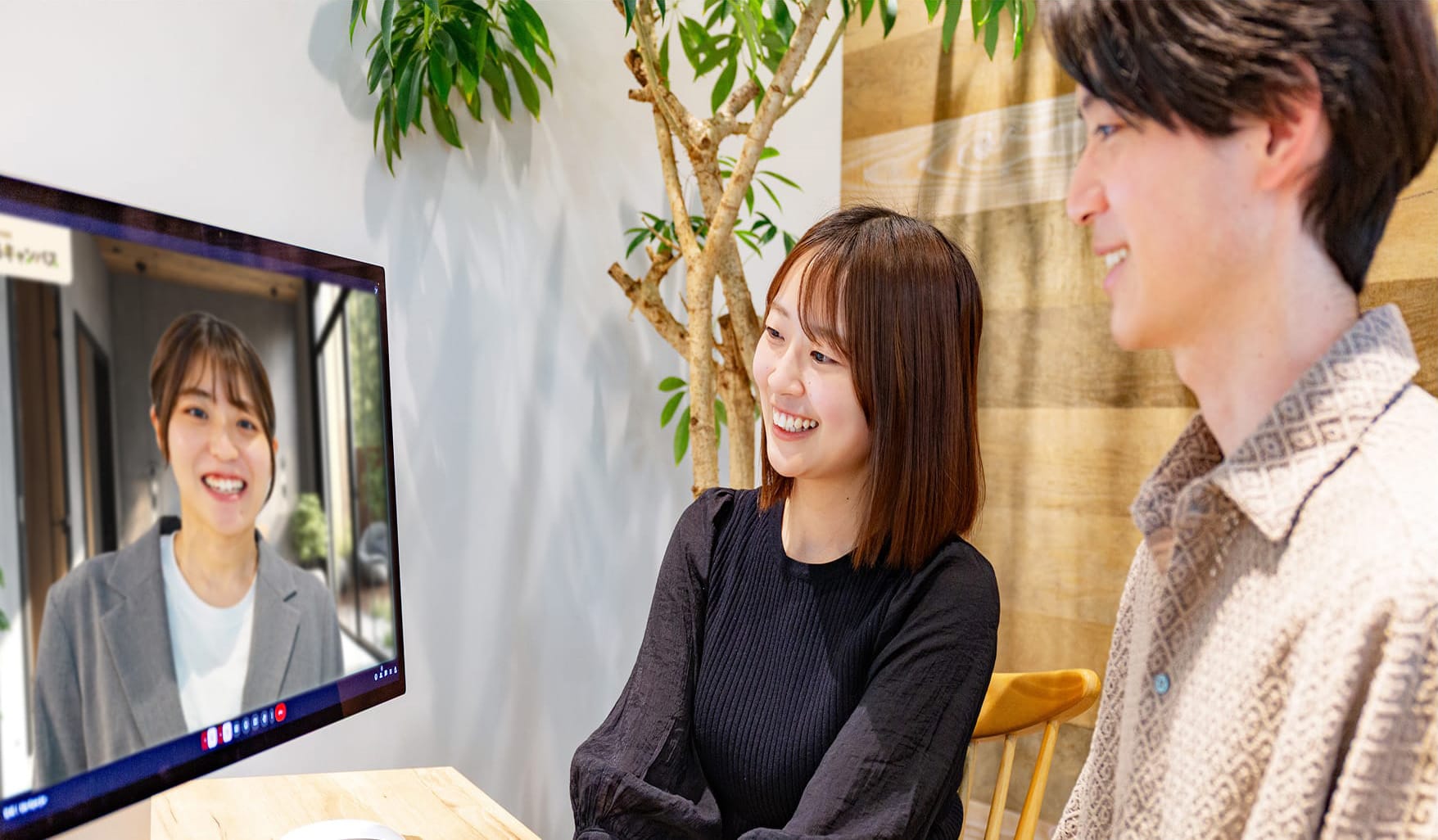 面談の様子