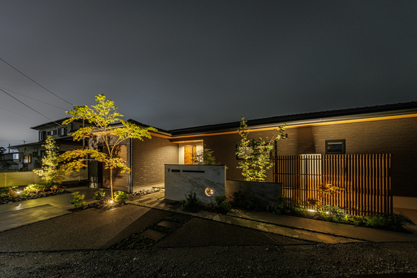 建築実例の家の内装の写真