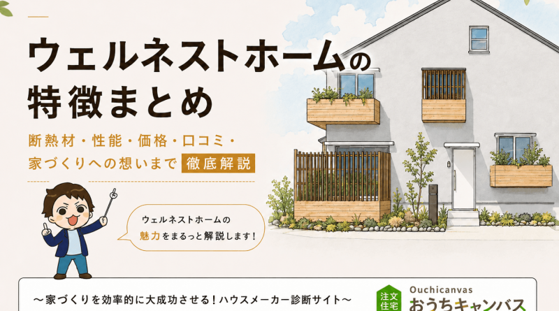 ウェルネストホームの特徴まとめ｜坪単価から評判まで徹底解説！