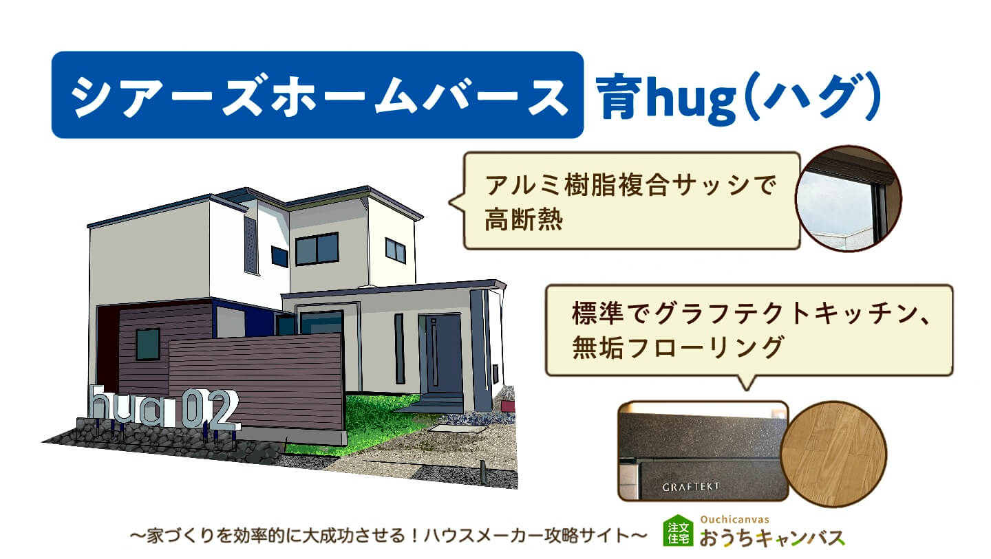 シアーズホームバースの注文住宅「育hug（ハグ）」