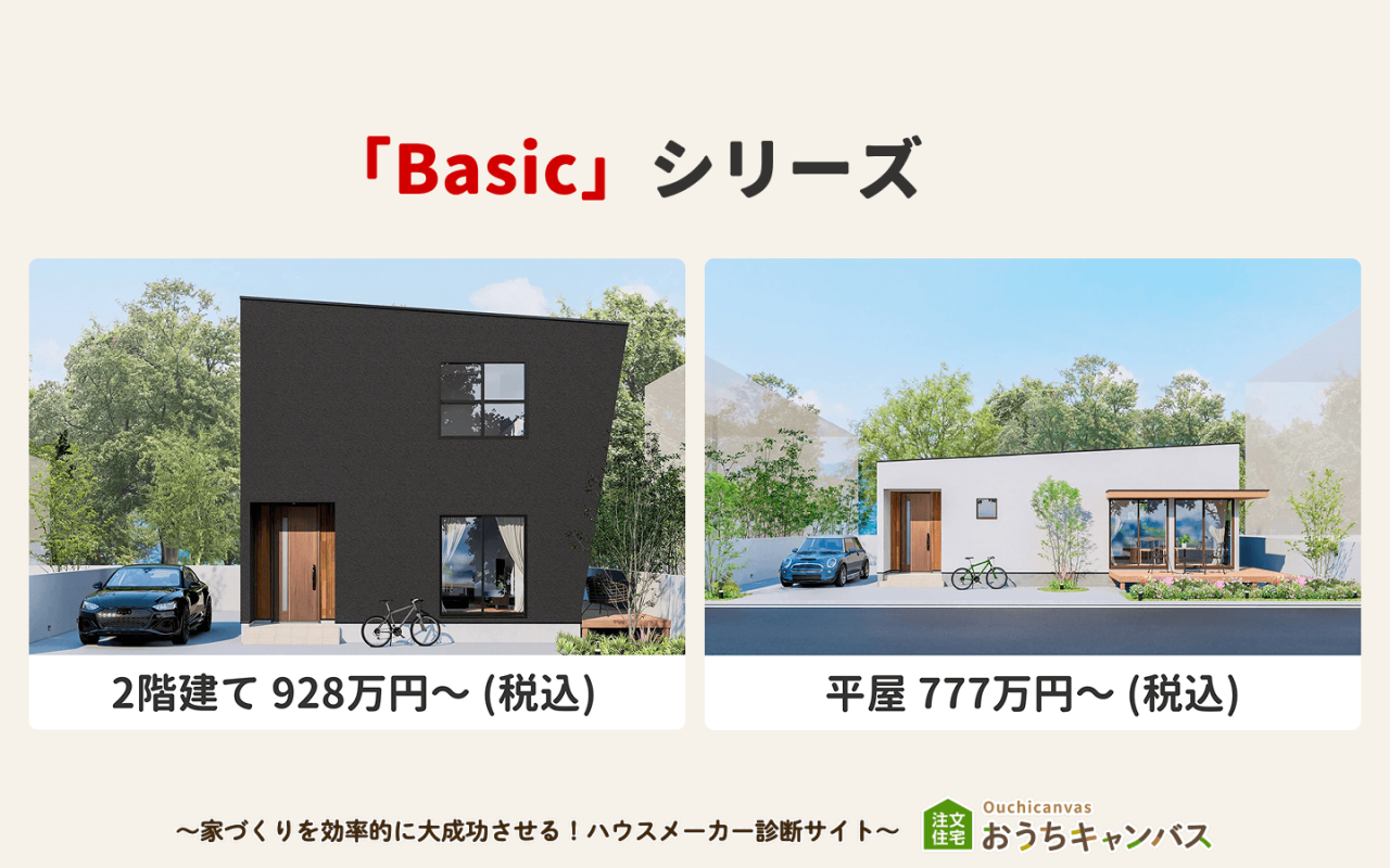 AQ HAUSのBasicシリーズ
